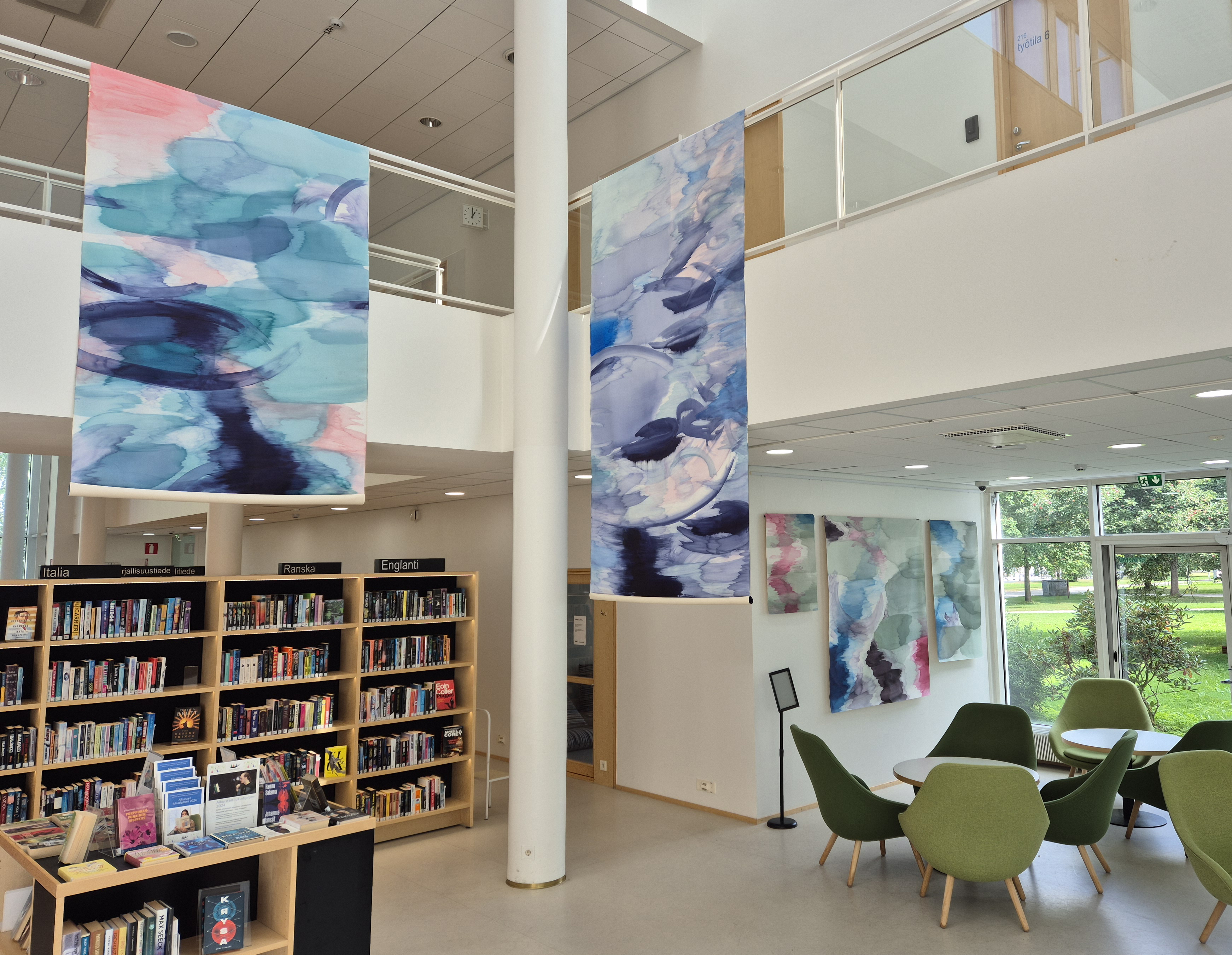 Anu Haapanen, Origins, Lahti City Library, 2024.