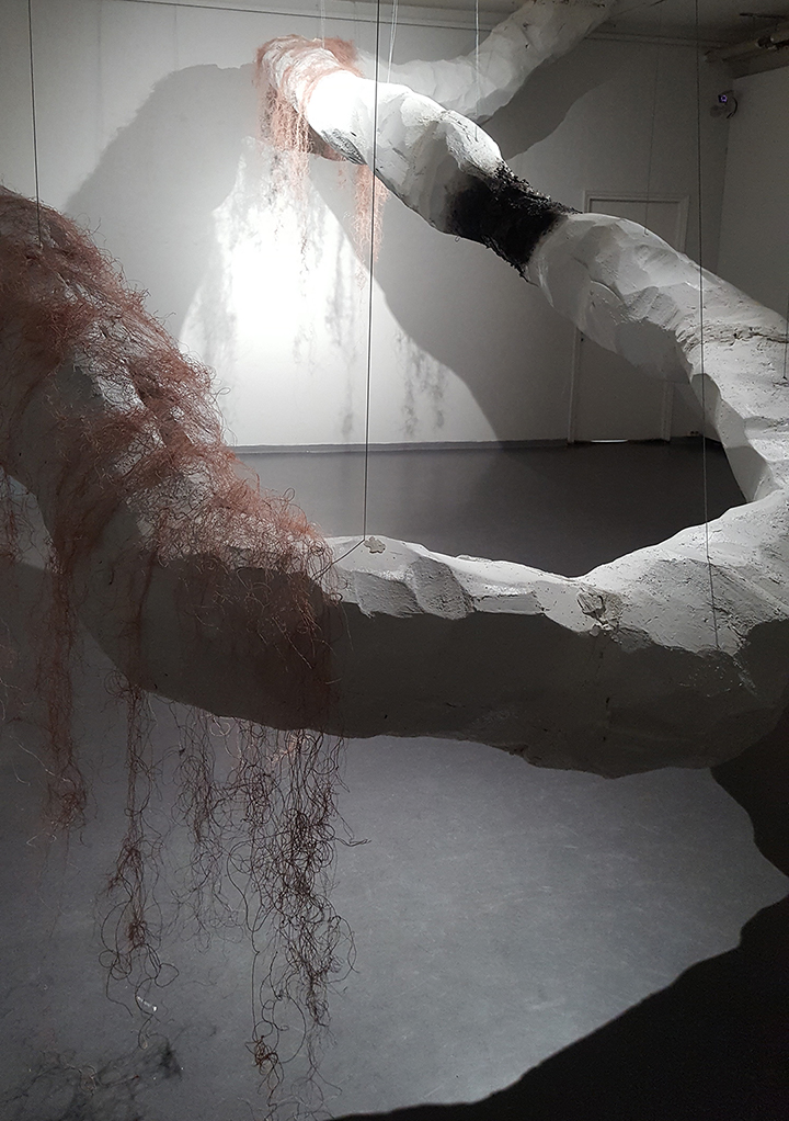 Aeon. Anu Haapanen, Virva Kanerva, Anna Leppä, Janika Salonen. Installation.