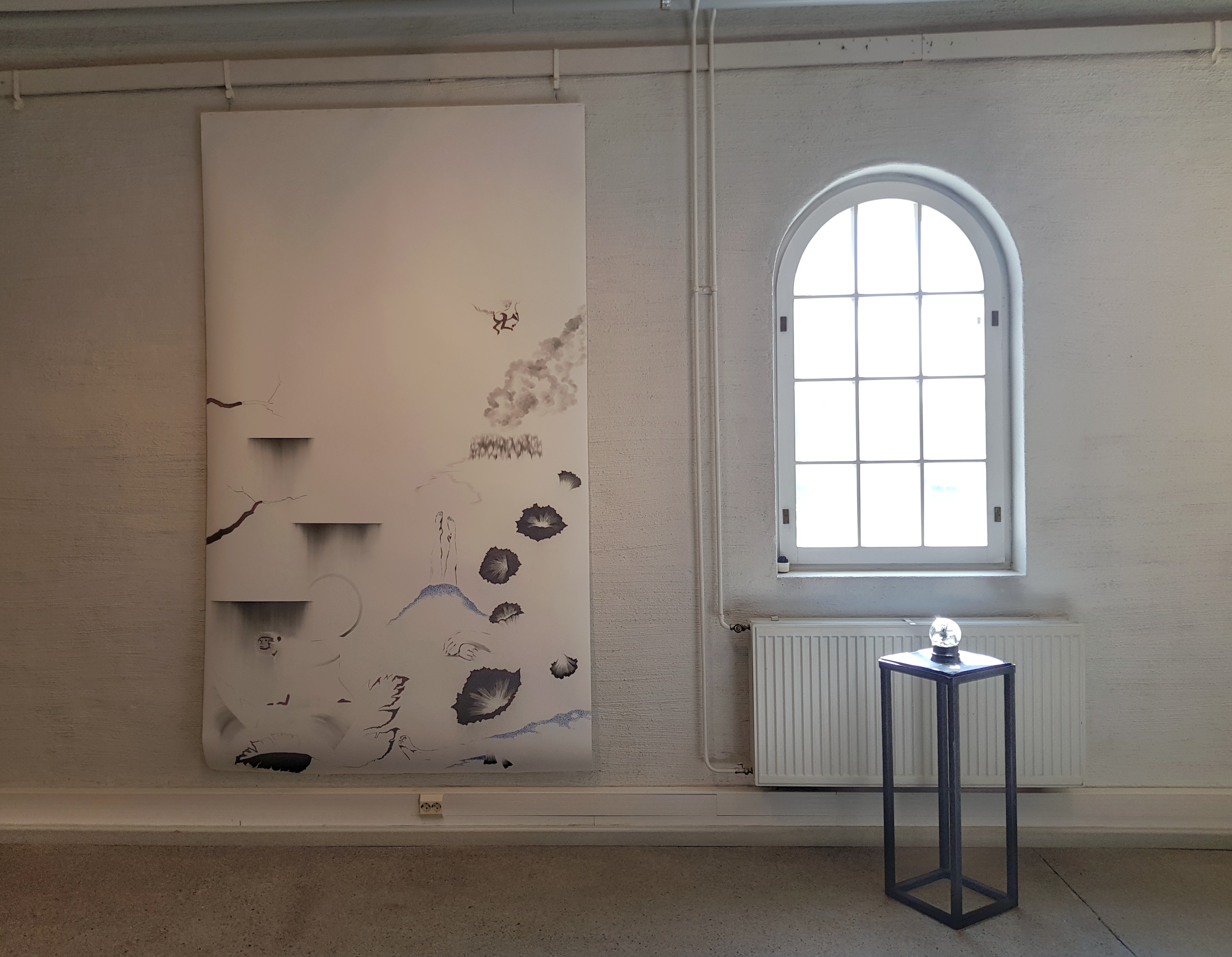 Anu Haapanen, Ihan tossa, Pietarsaaren taidemuseon Tupakkamakasiini, 2021.