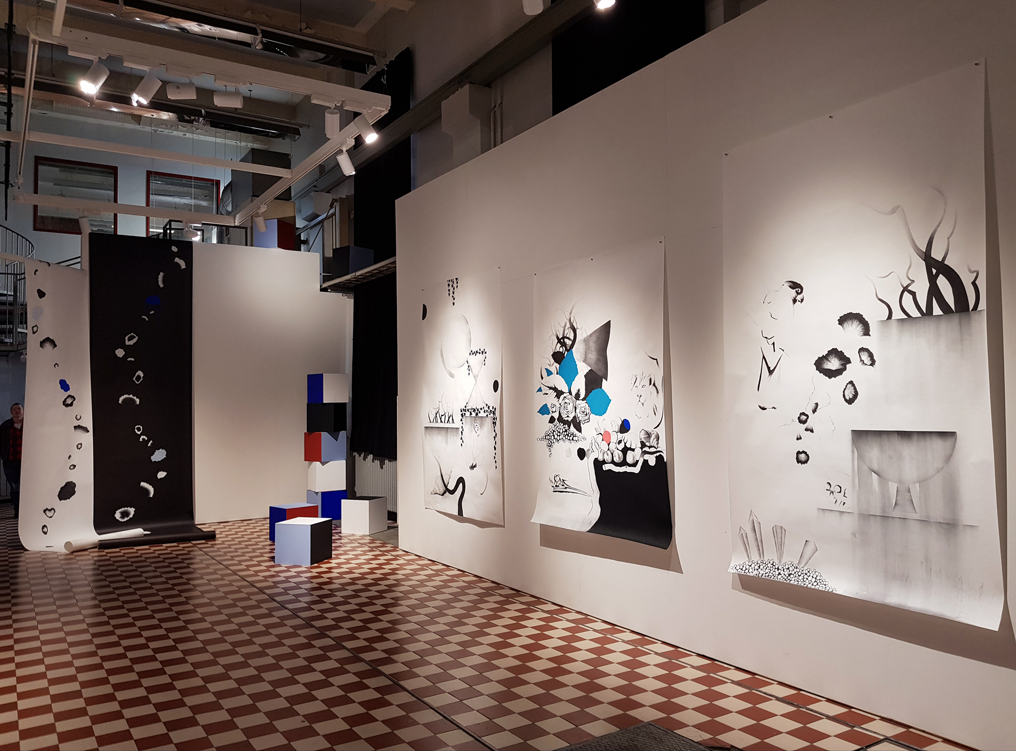 Anu Haapanen, Galleria Huuto, Liminal Gardens, 2021.