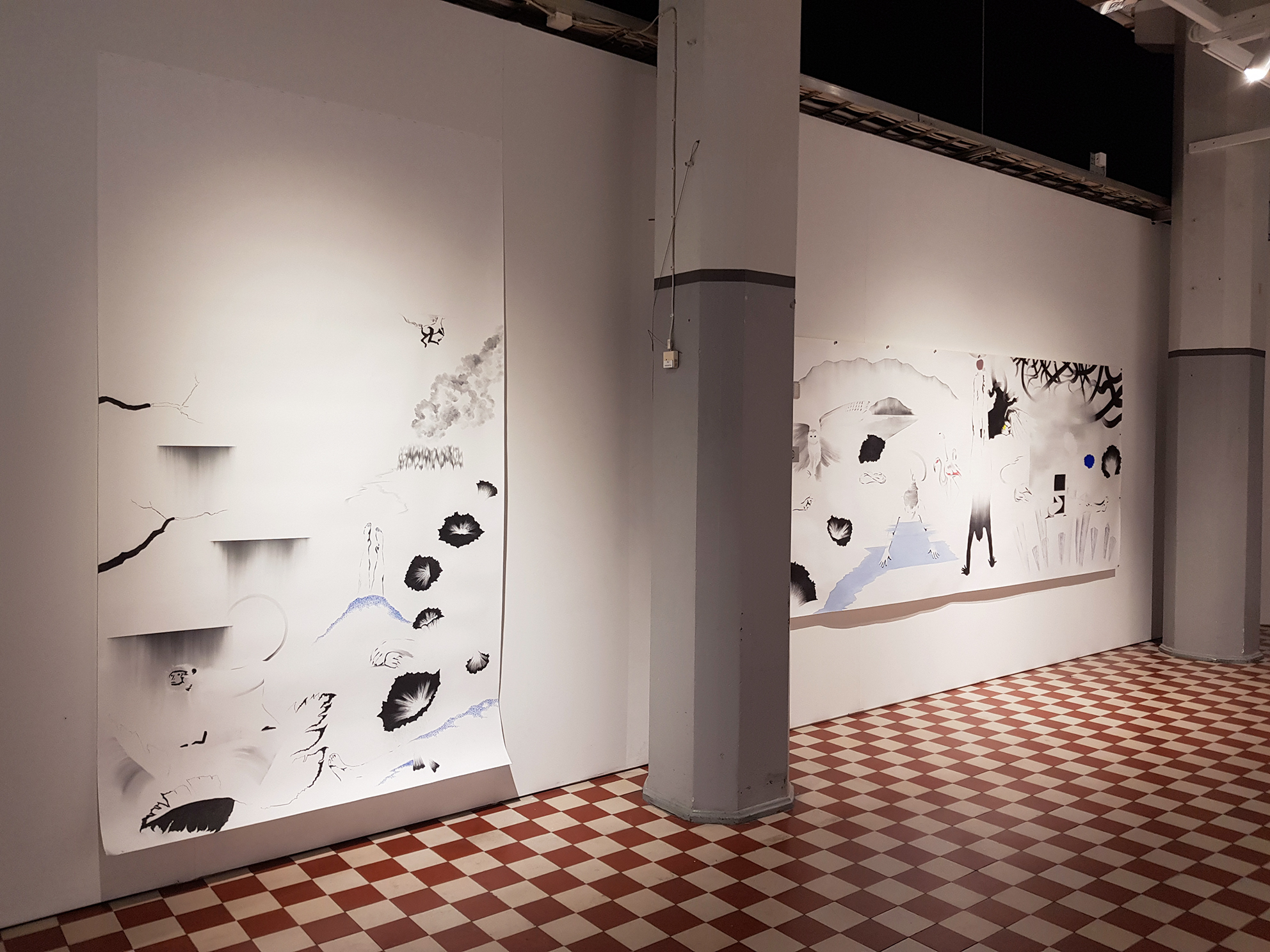 Anu Haapanen, The Garden of the Miracle Anticipators I and II.