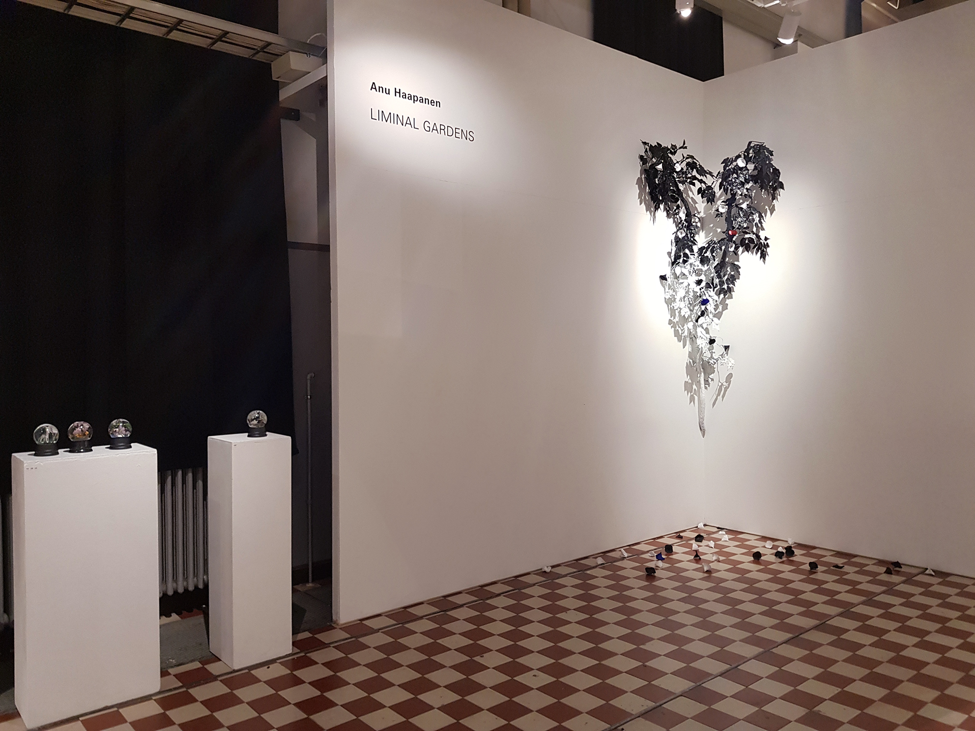 Anu Haapanen, Liminal Gardens, Galleria Huuto, 2021.