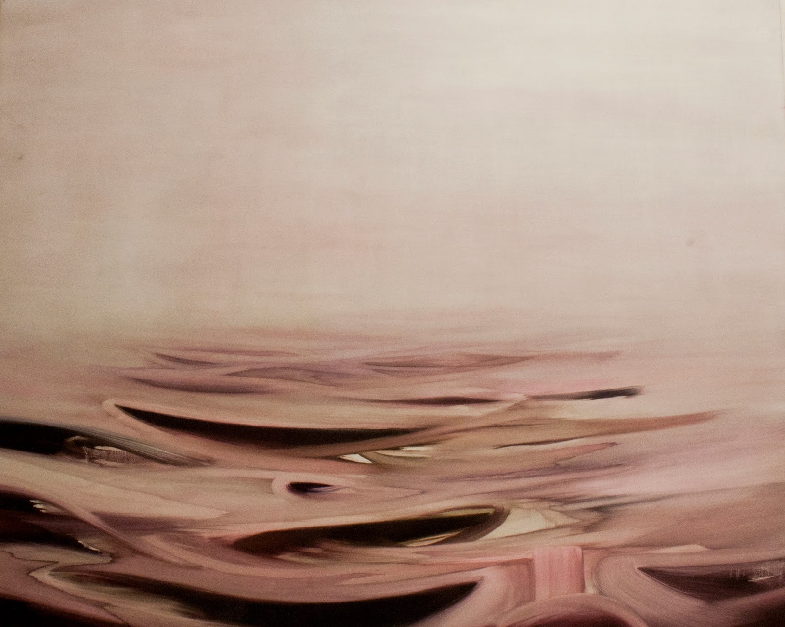 Dune, 2011, öljy mdf-levylle/oil on board, 114 x 140 cm