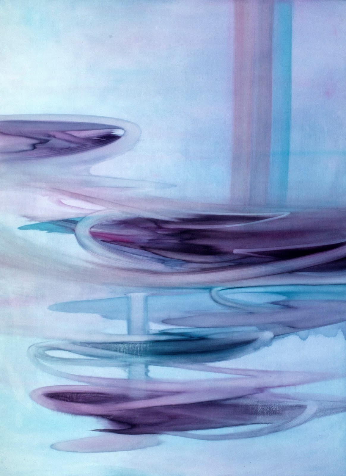 Triad, 2011, öljy mdf-levylle/oil on board, 140 x 102 cm