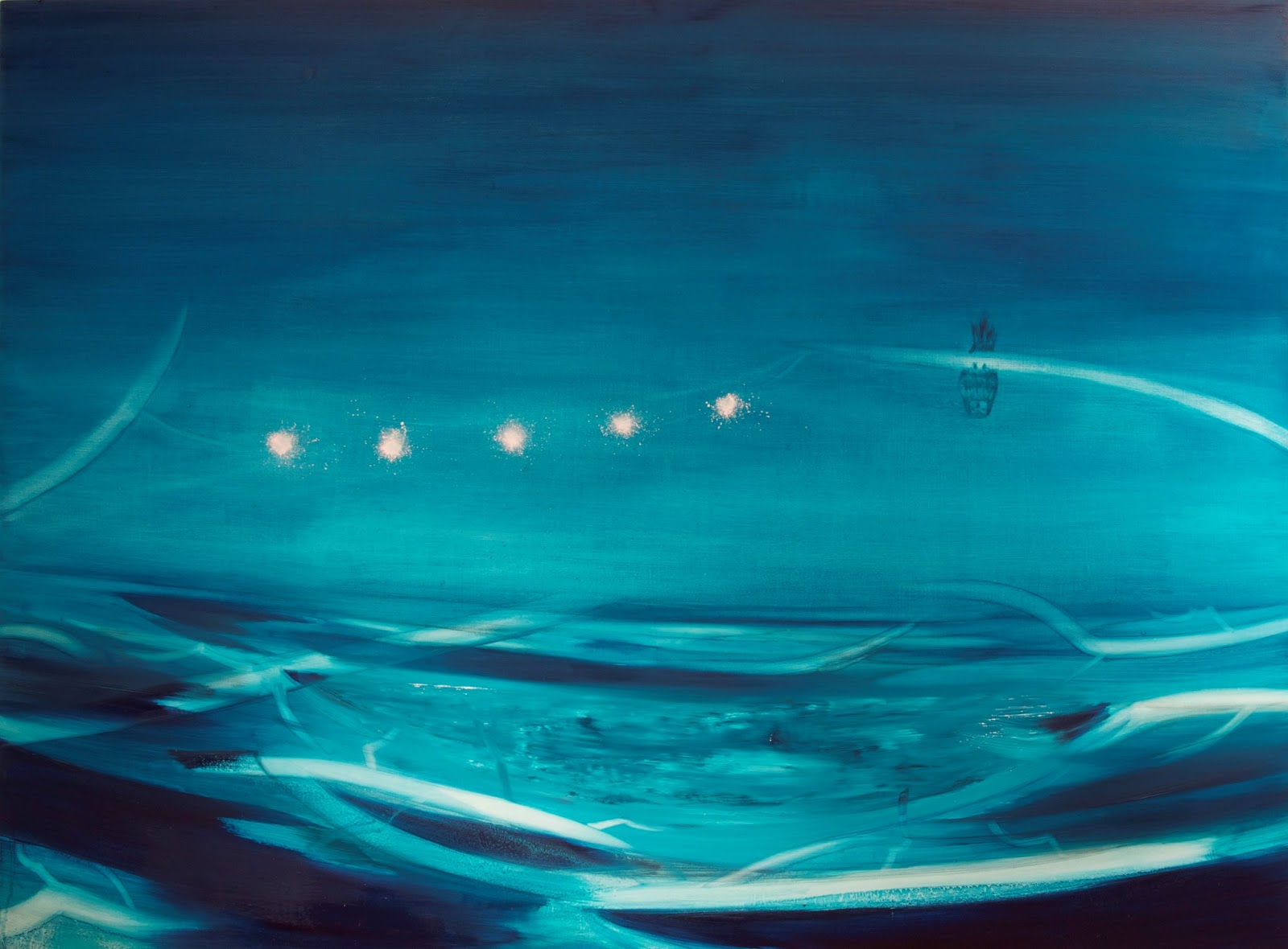 Wasteland Carnival, öljy mdf-levylle/oil on board, 104 x 140 cm