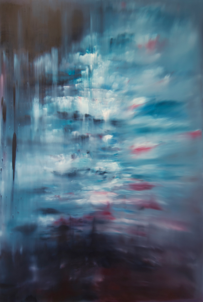 Lament of the Frontier Guard III, 2013, öljy mdf-levylle/oil on board, 140 x 207 cm