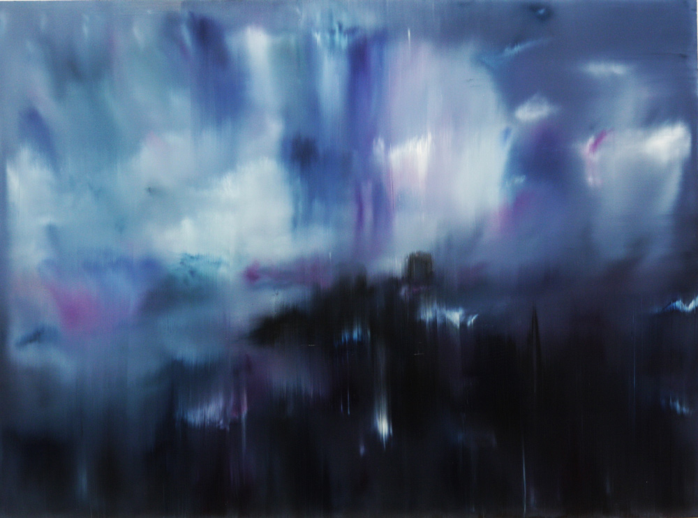 Ghost City, 2013, öljy mdf-levylle/oil on board, 104 x 140 cm