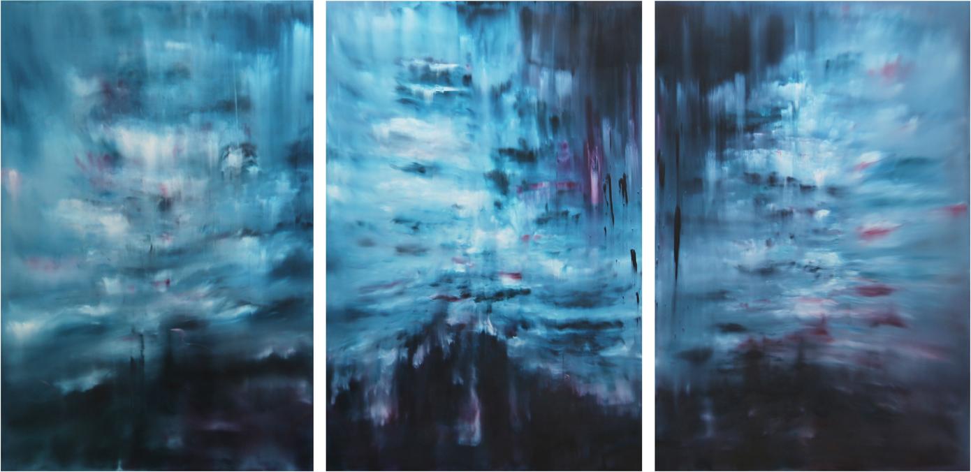 Lament of the Frontier Guard, 2013, öljy mdf-levylle/oil on board, á 140 x 207 cm