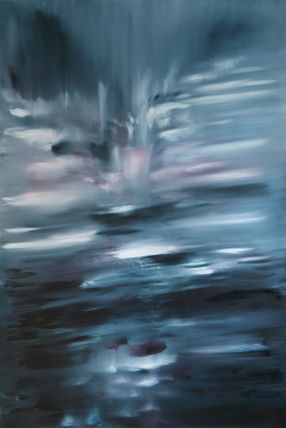 Maailmanputous, 2015, öljy mdf-levylle/oil on board, 207 x 140